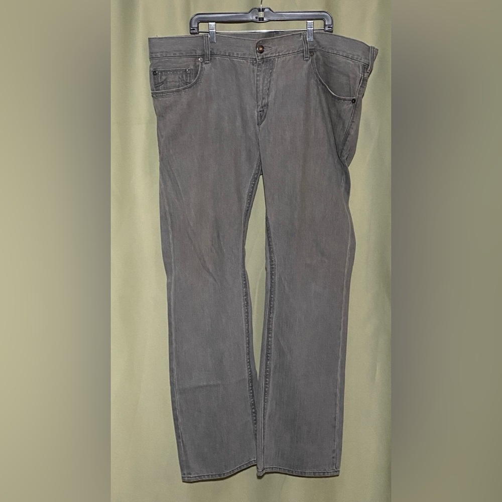 Vintage Y2K True Religion Bobby QT Grey Wash Relaxed fit Jeans Mens 42